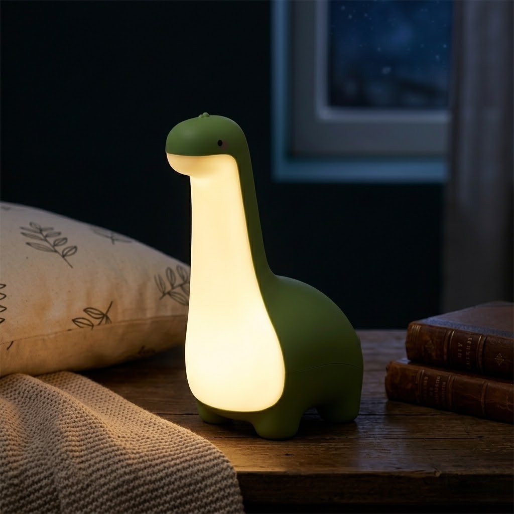 Veilleuse dinosaure long cou