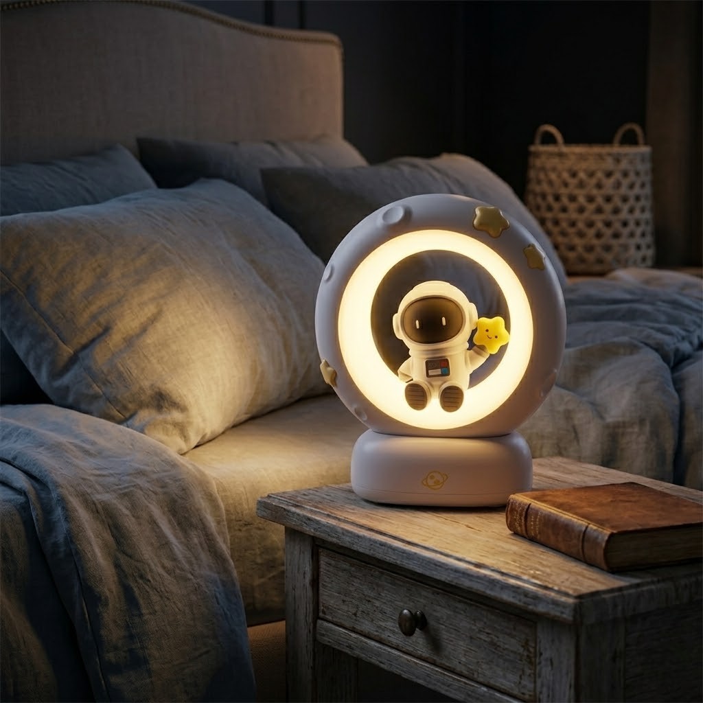 Veilleuse astronaute design