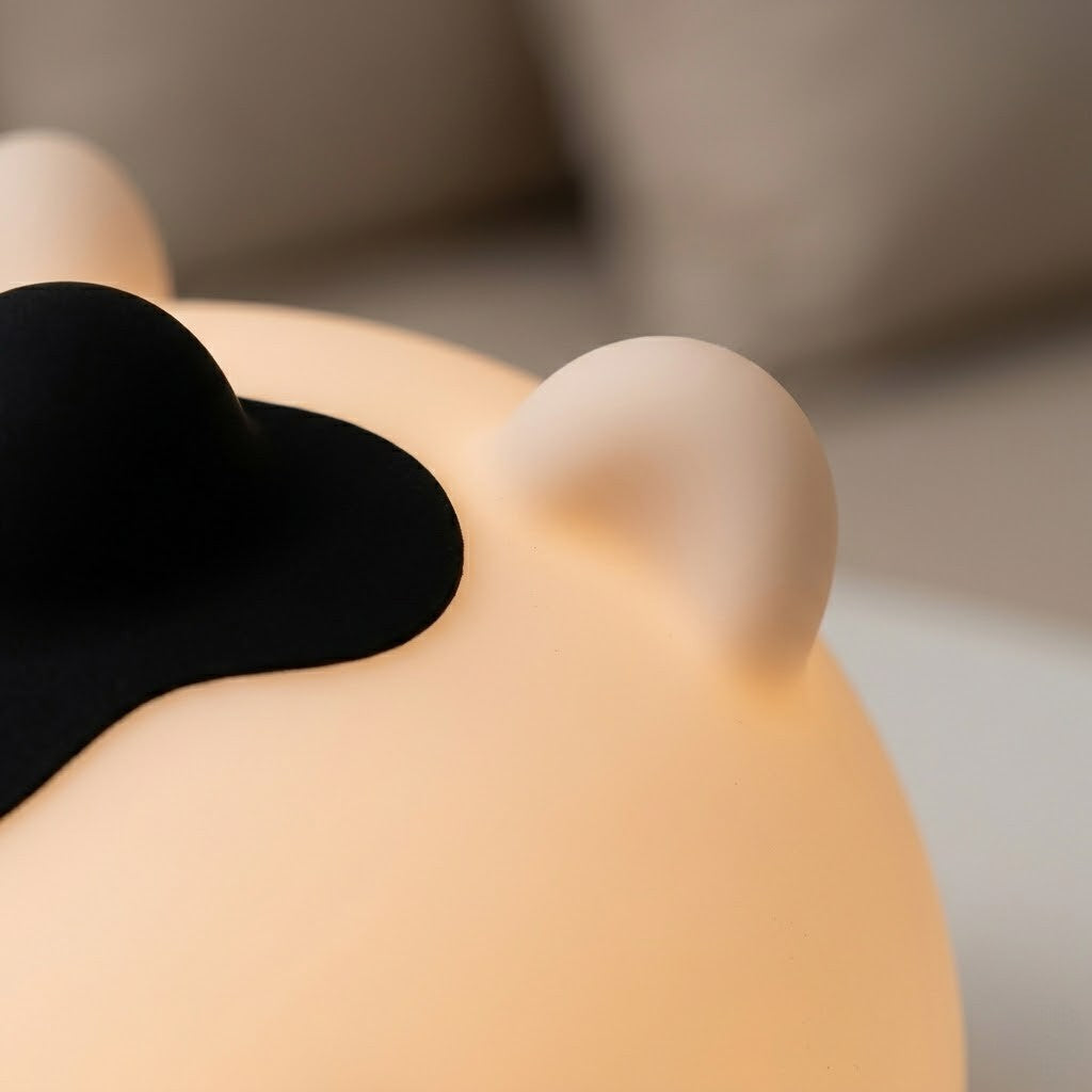 Veilleuse chat rond apaisant