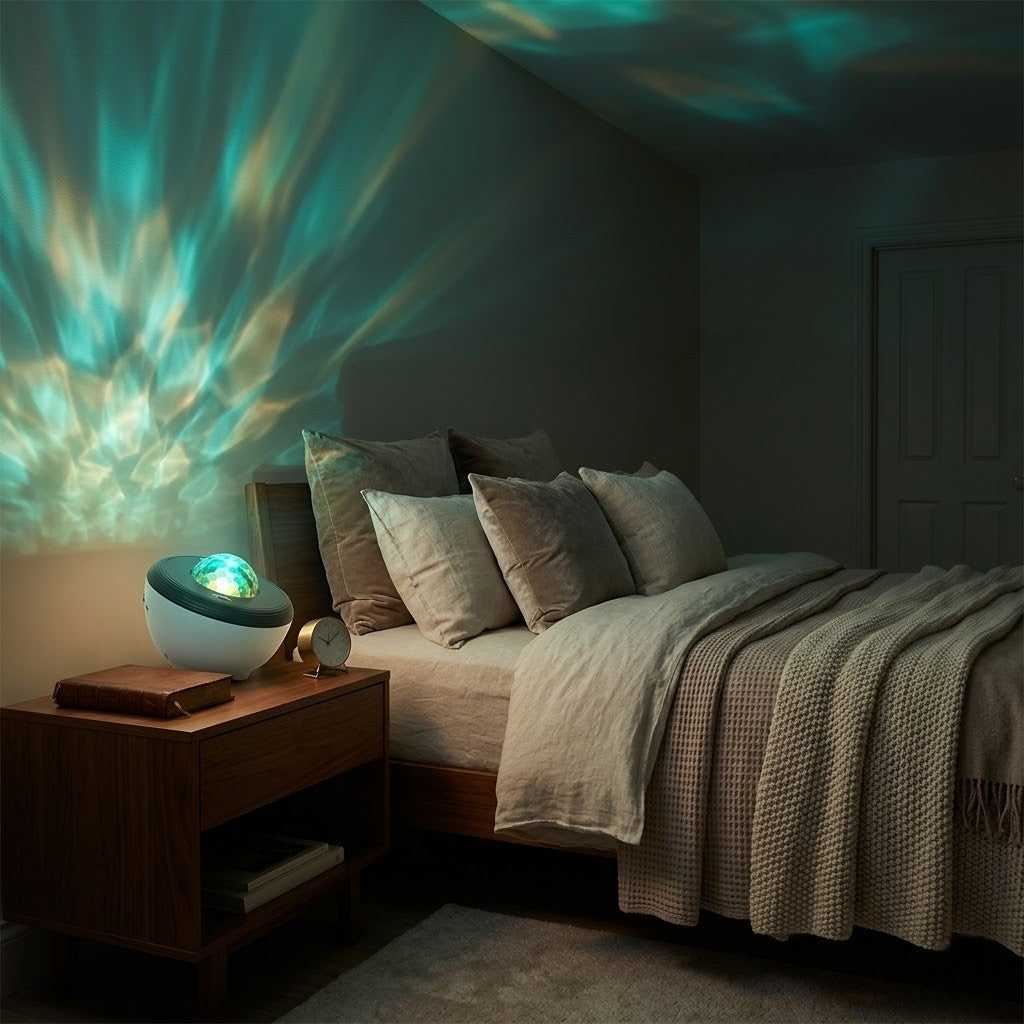 Veilleuse projection galaxie magique