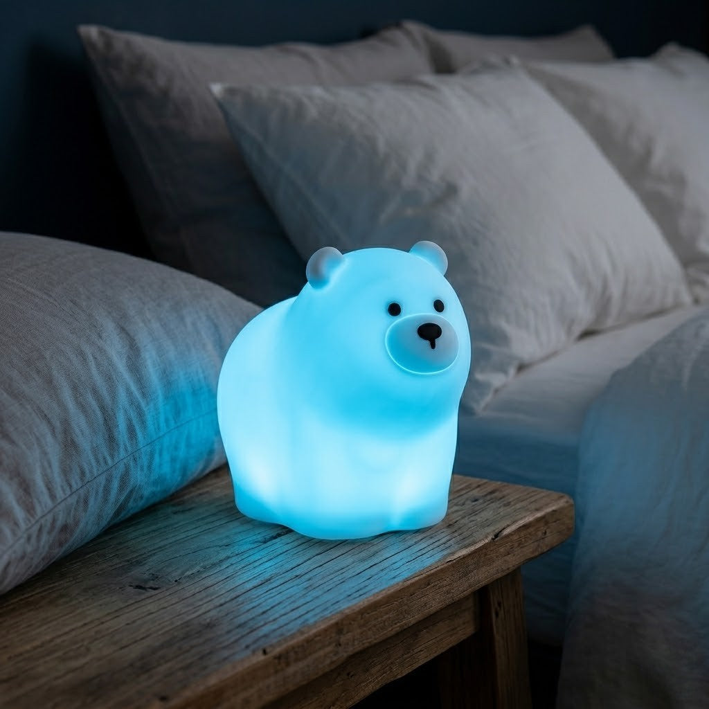Veilleuse petit ours polaire
