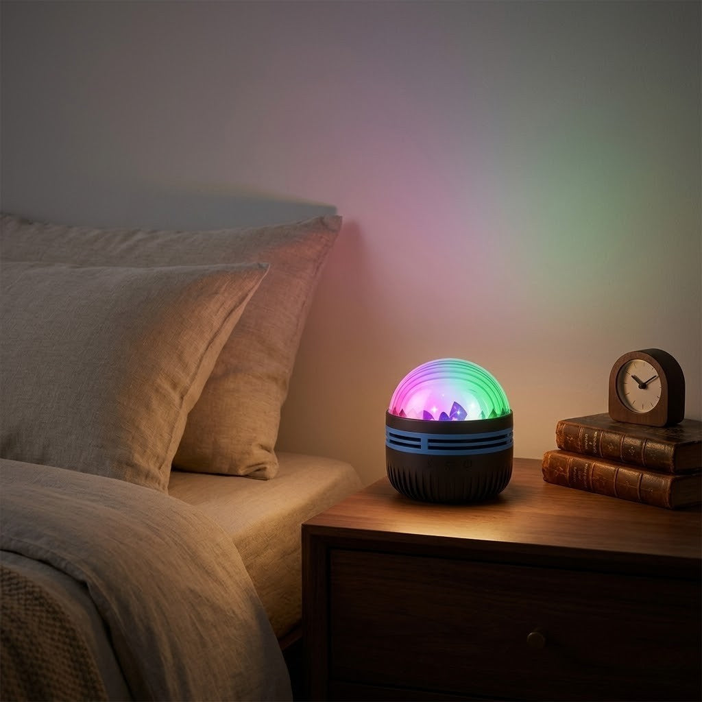 Veilleuse projection galaxie étoilé