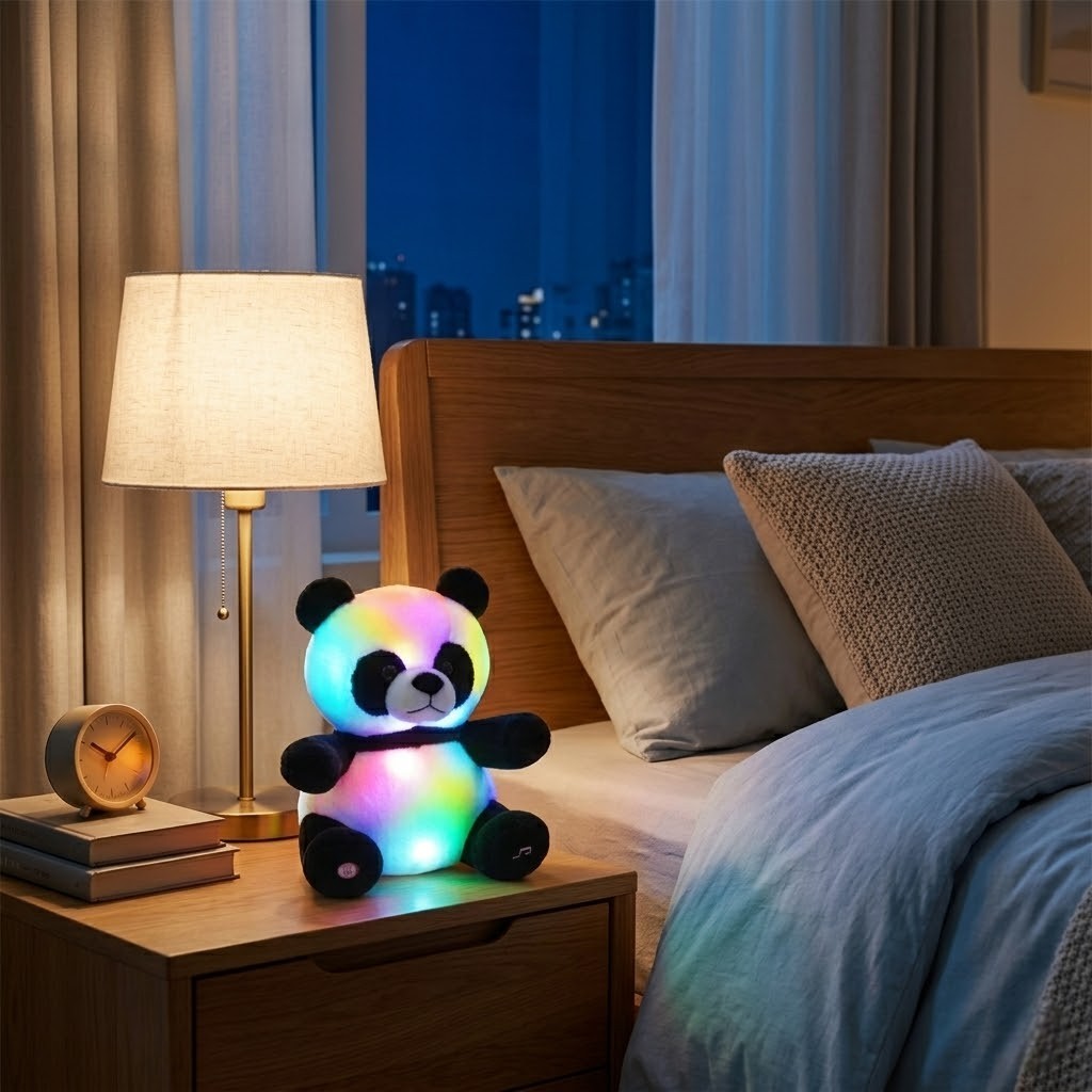 Veilleuse peluche panda
