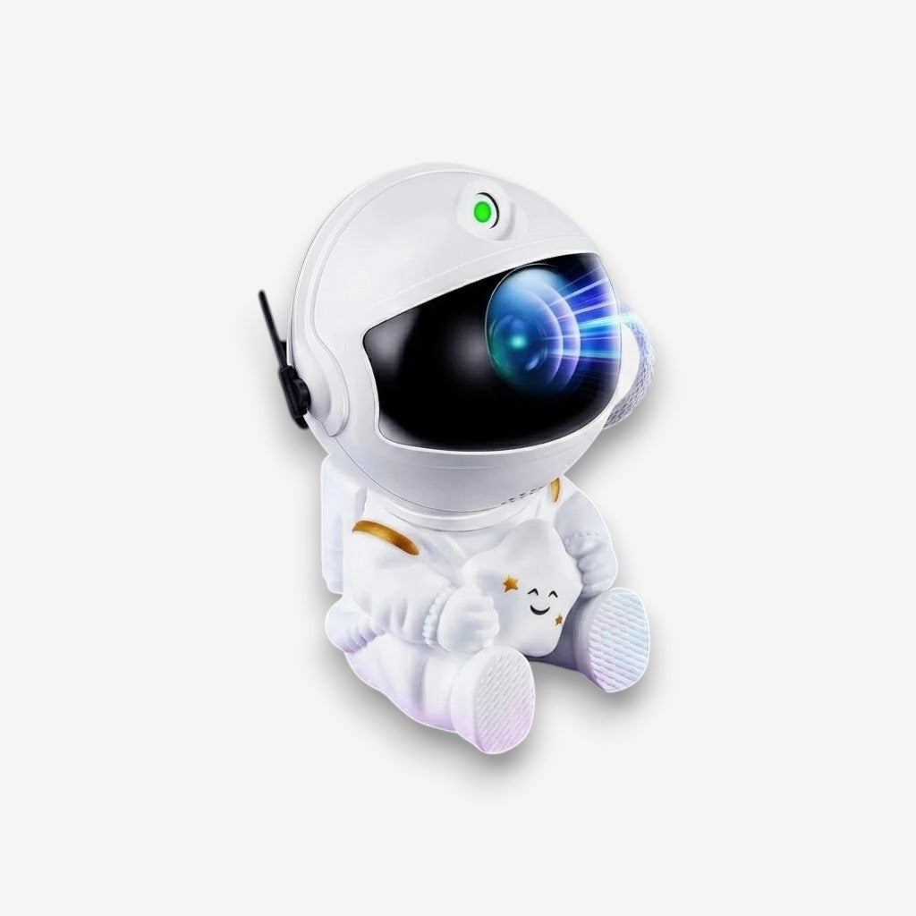 Veilleuse astronaute galaxie assis