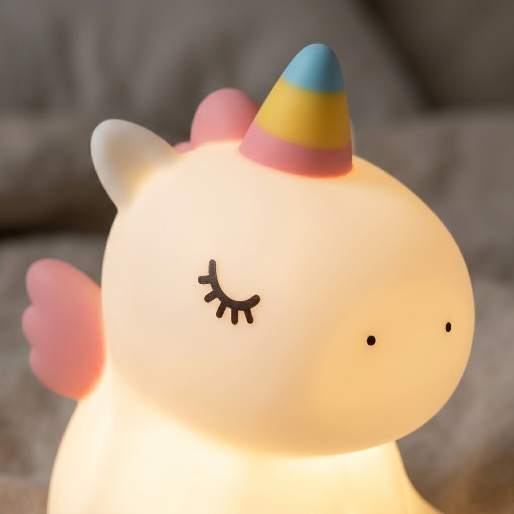 Mini veilleuse licorne