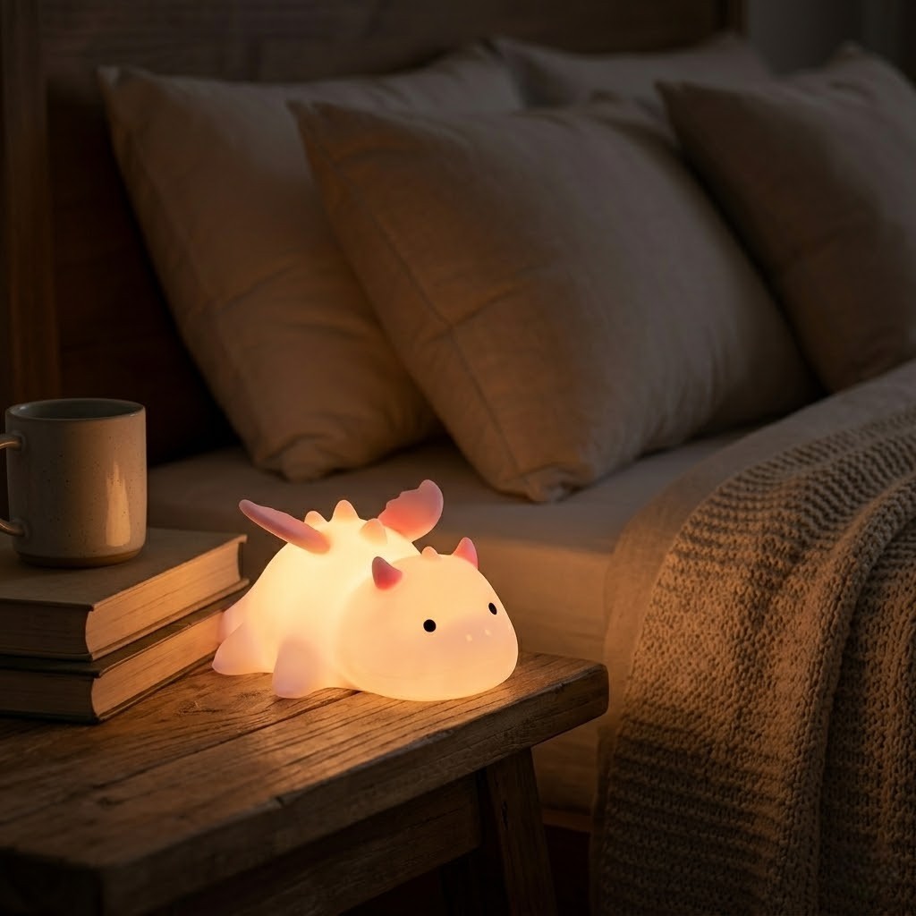 Veilleuse enfant petit dragon