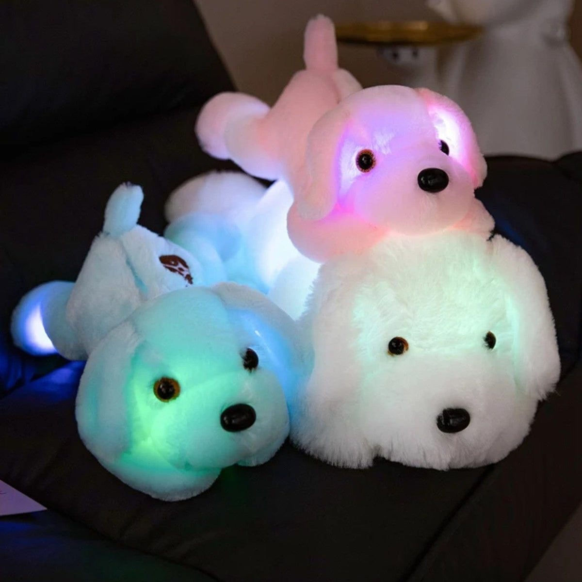 Veilleuse peluche chien