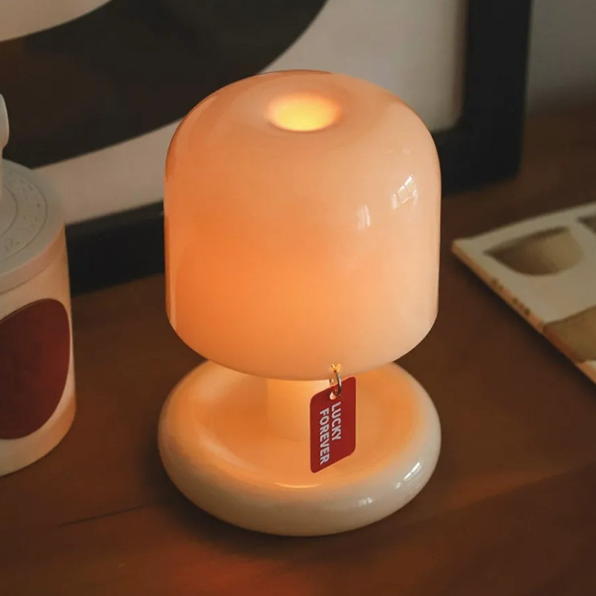 Veilleuse champignon design cosy