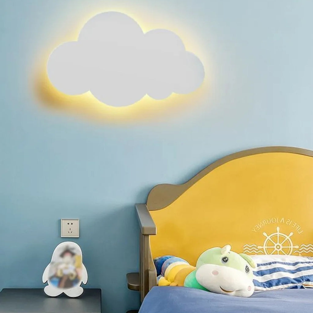 Veilleuse murale nuage
