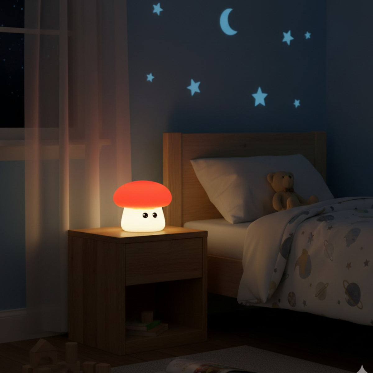 Veilleuse champignon mignon