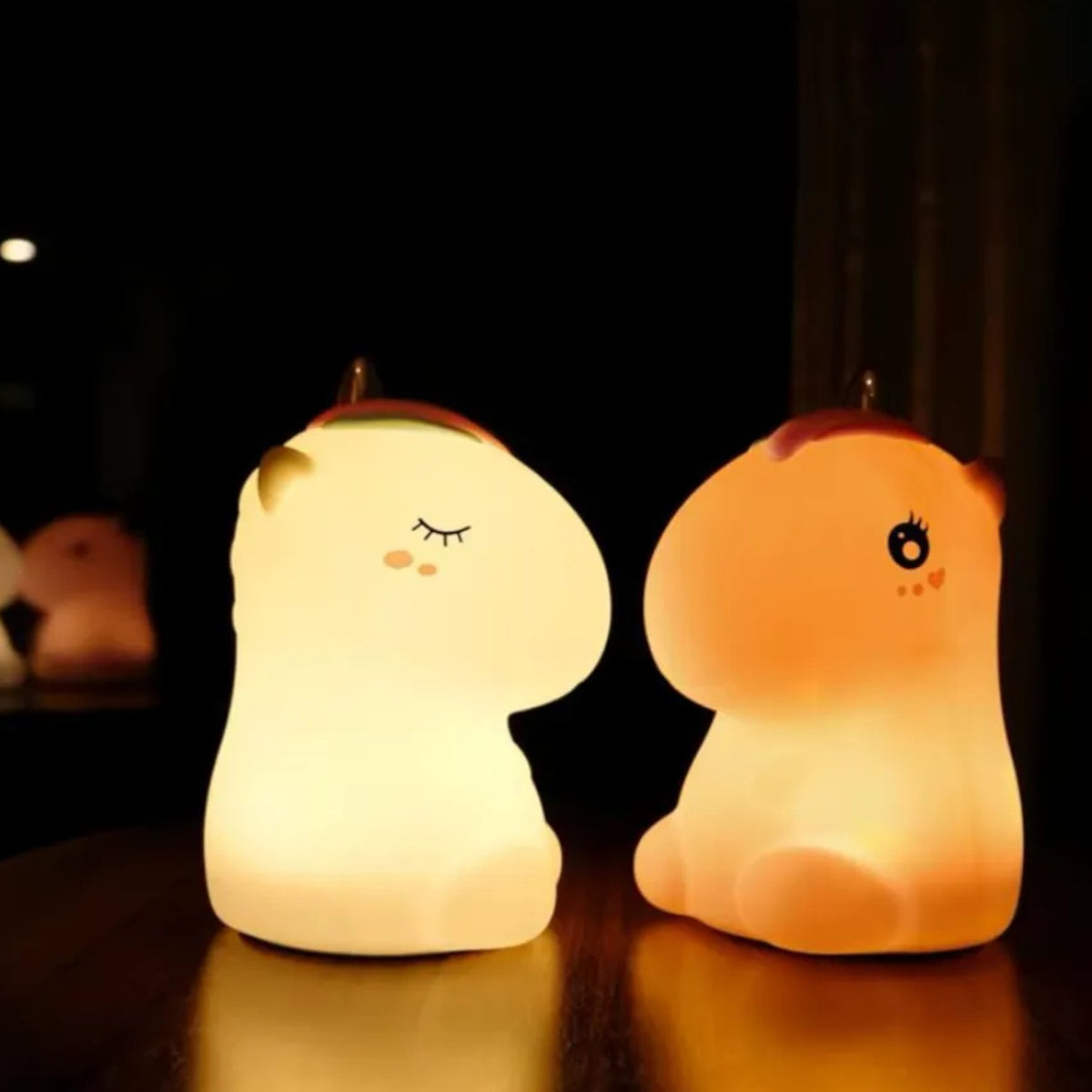 Veilleuse bébé licorne