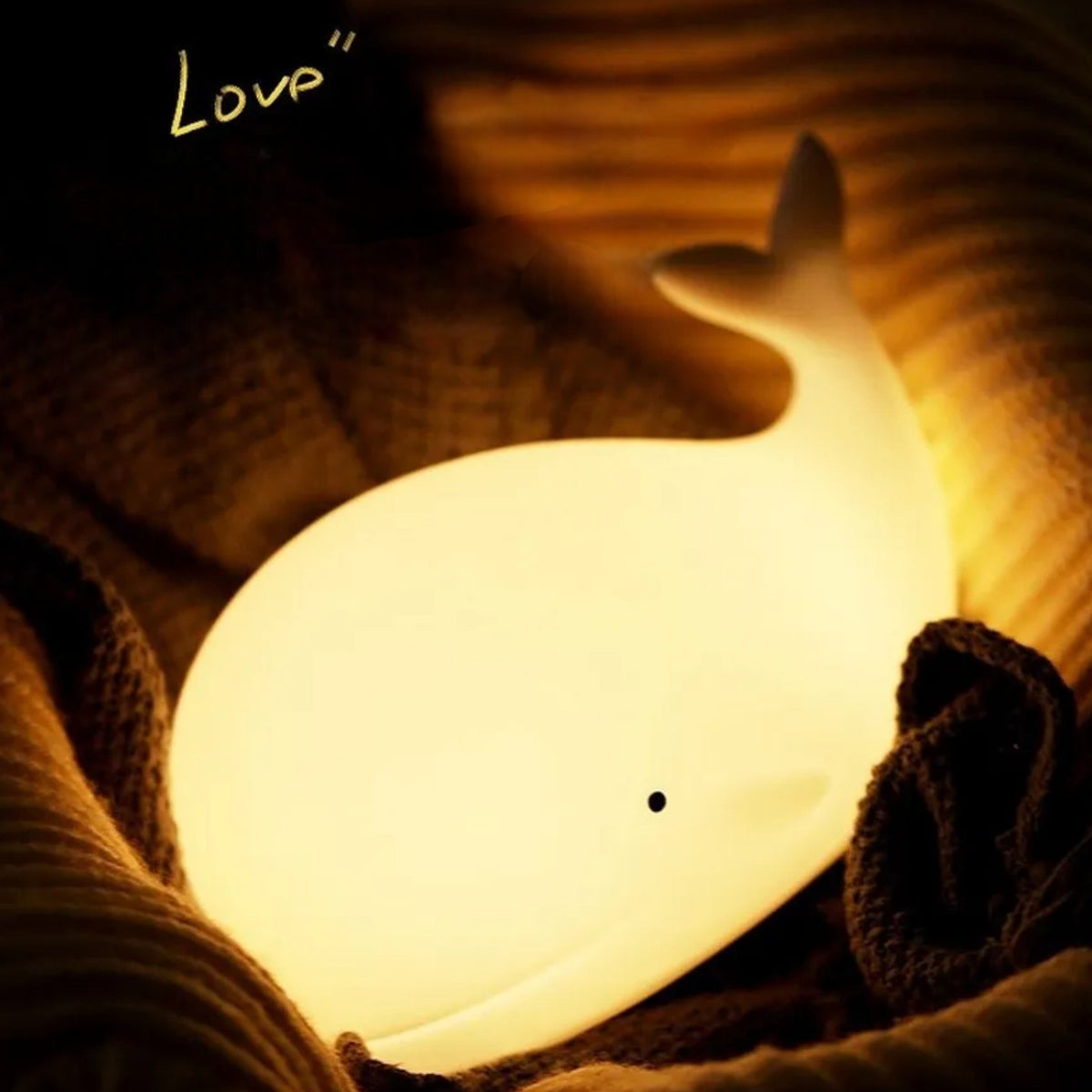 Veilleuse bébé baleine