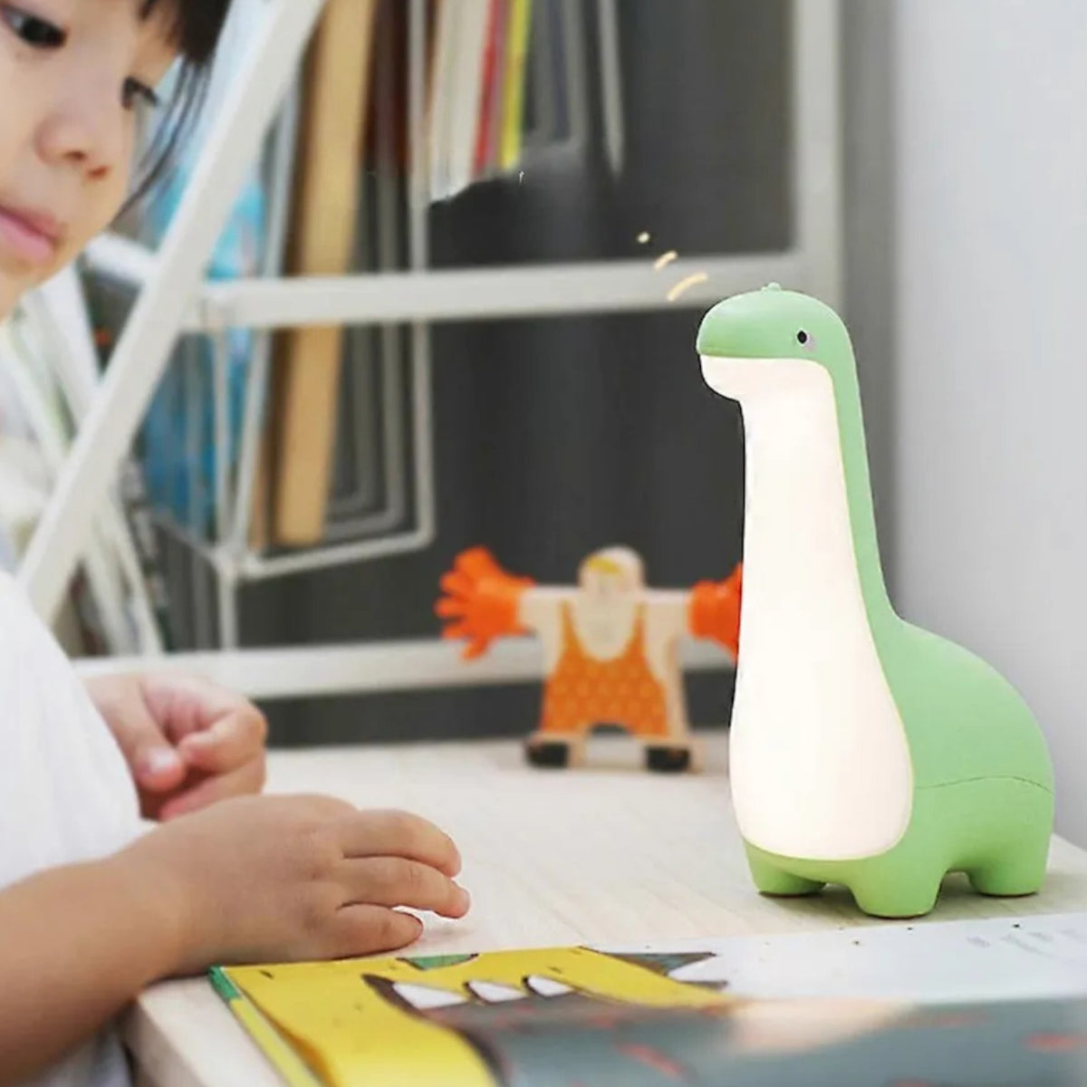 Veilleuse dinosaure long cou