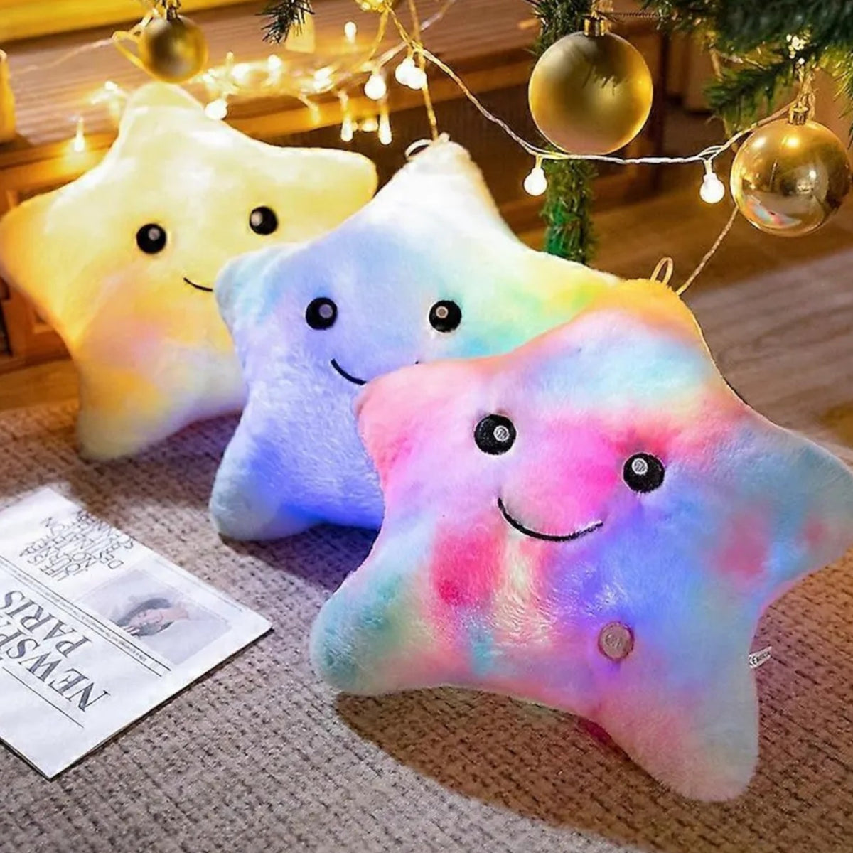 Veilleuse peluche étoile