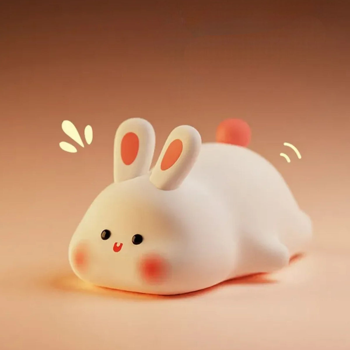 Veilleuse lapin blanc LED