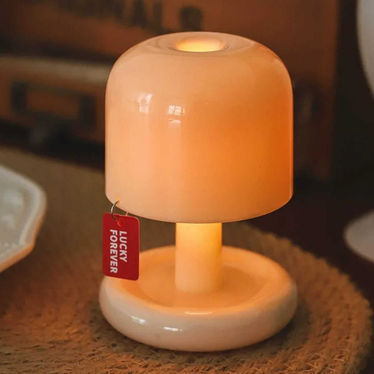 Veilleuse champignon design cosy