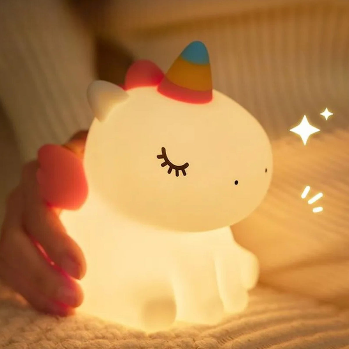 Mini veilleuse licorne