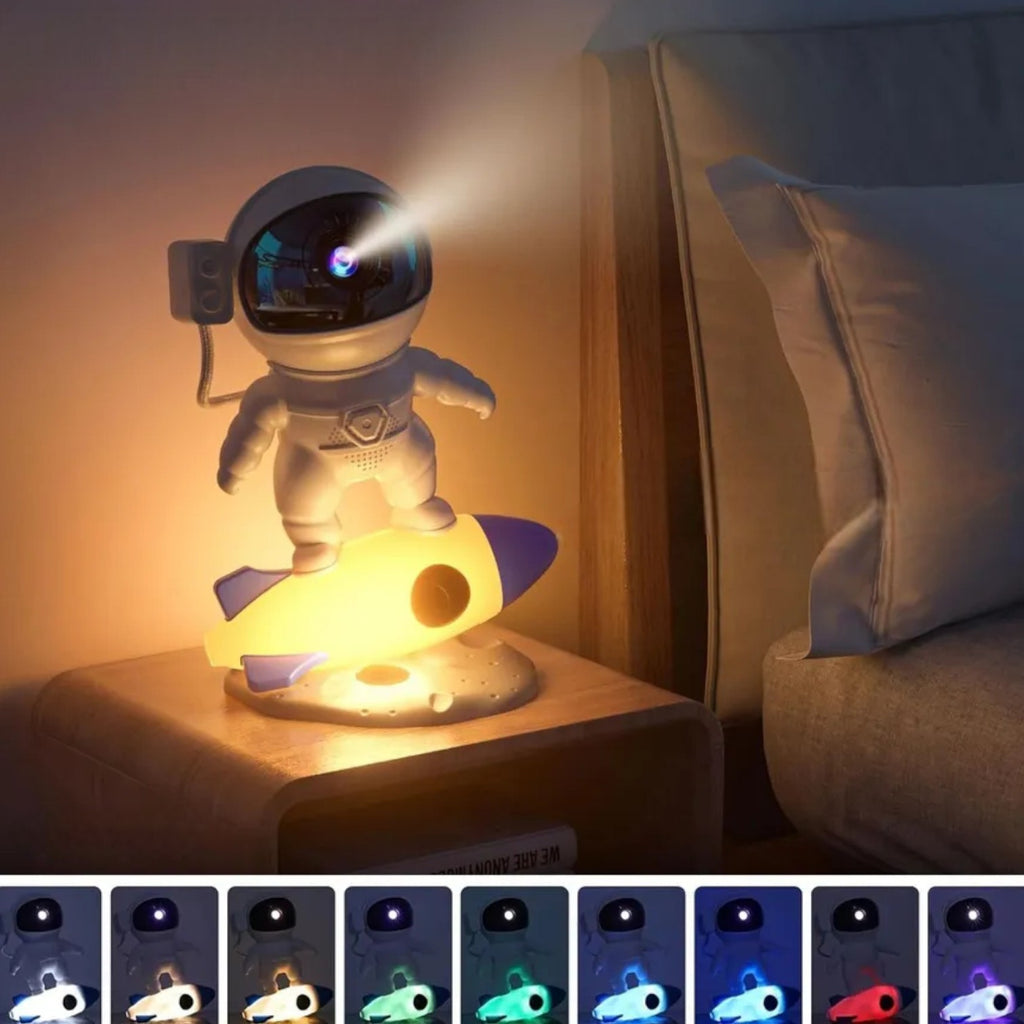 Veilleuse astronaute rocket