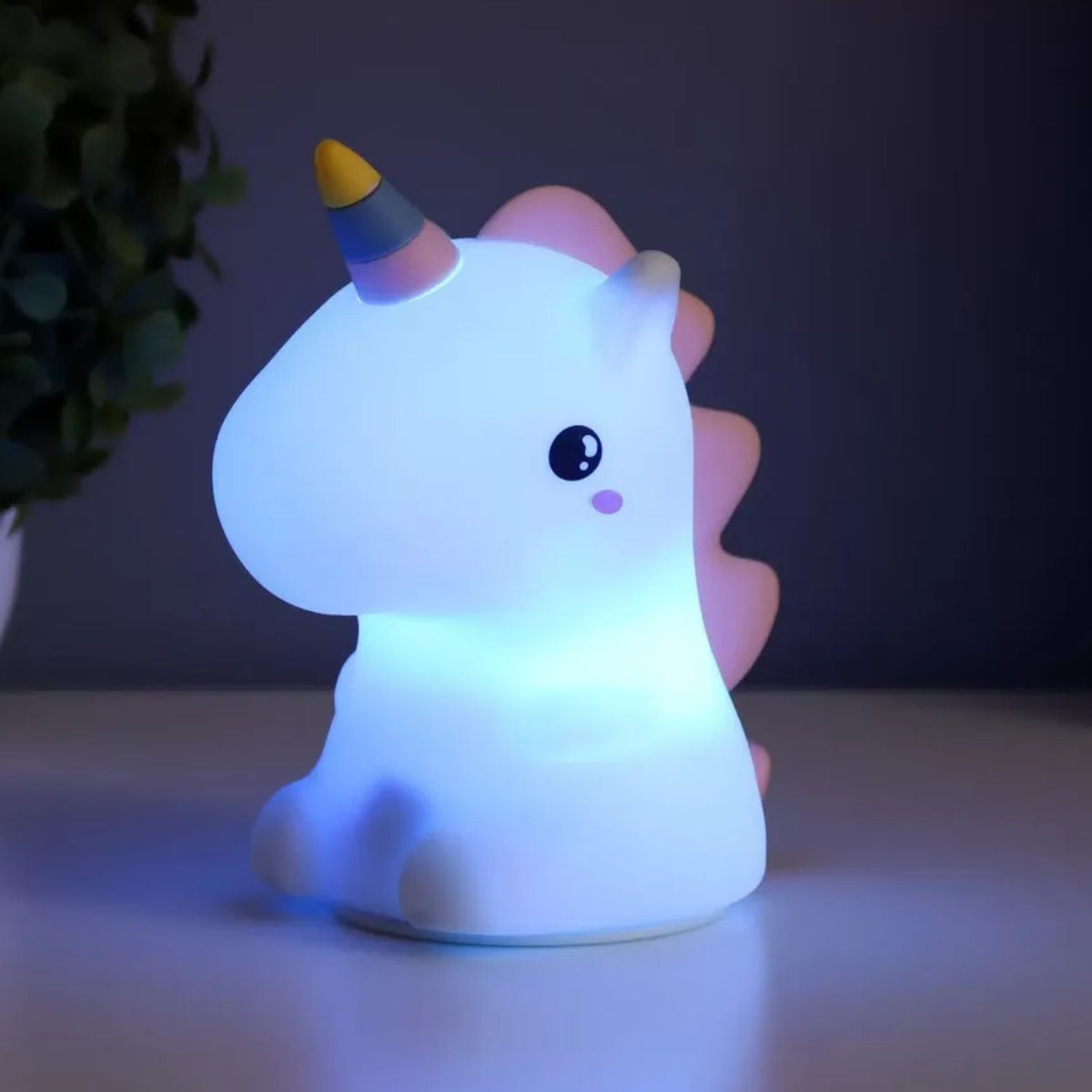 Veilleuse licorne multicolore
