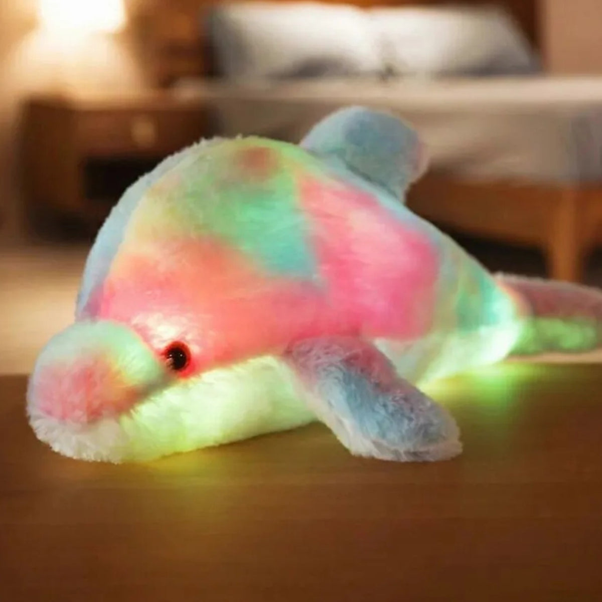 Veilleuse dauphin peluche