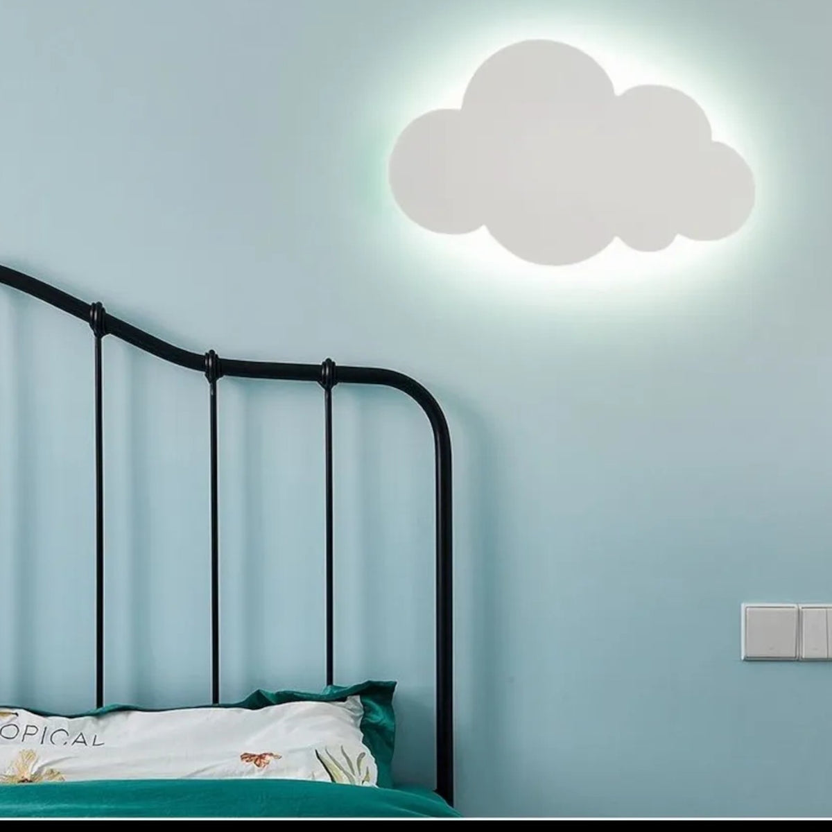 Veilleuse murale nuage