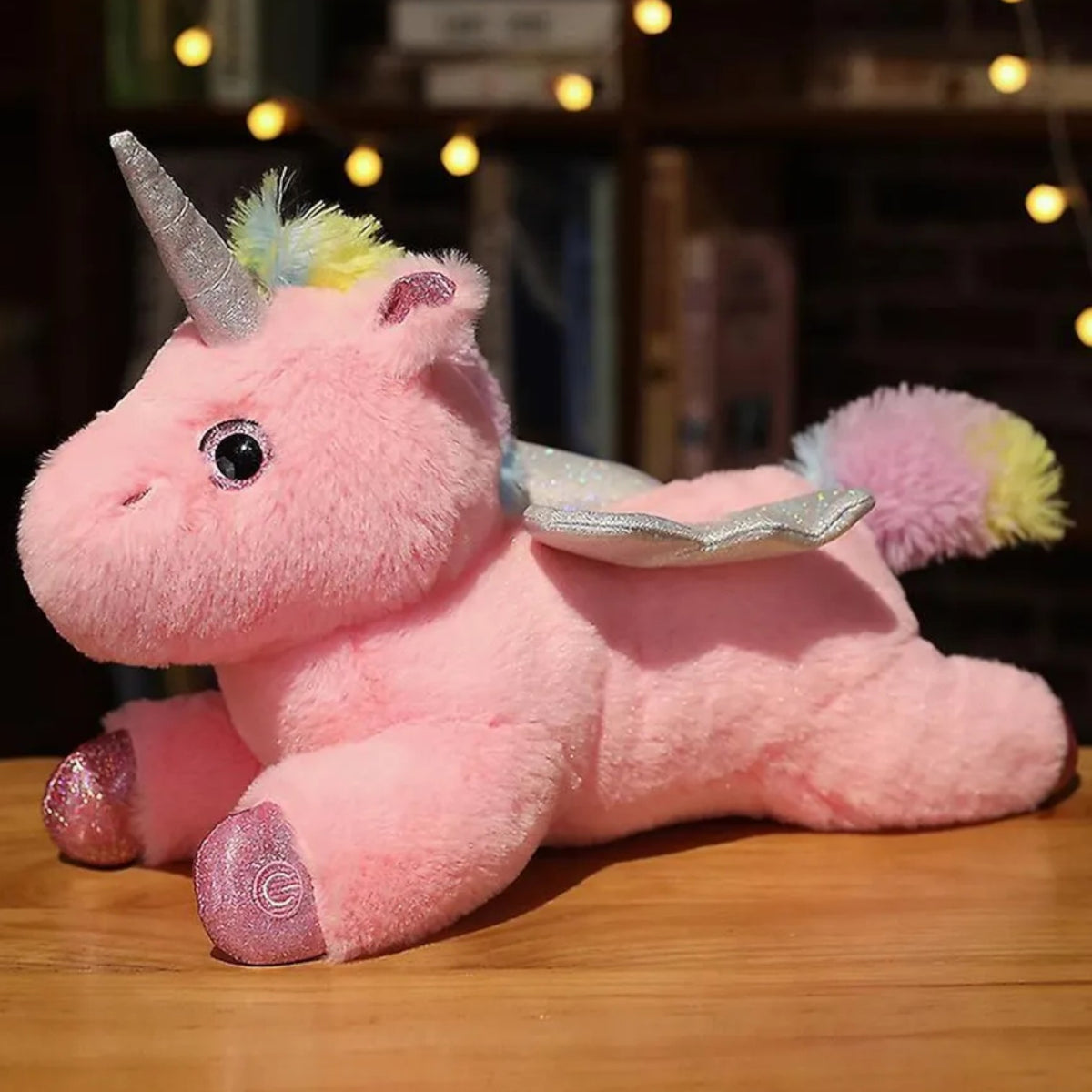Veilleuse licorne peluche féerique