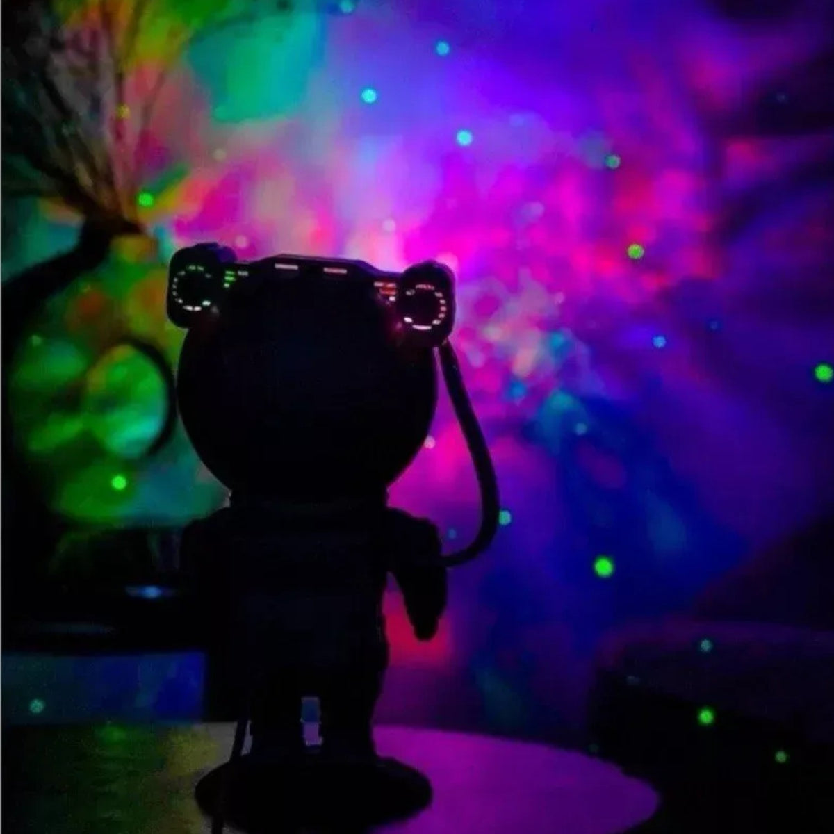 Veilleuse astronaute projecteur étoilé