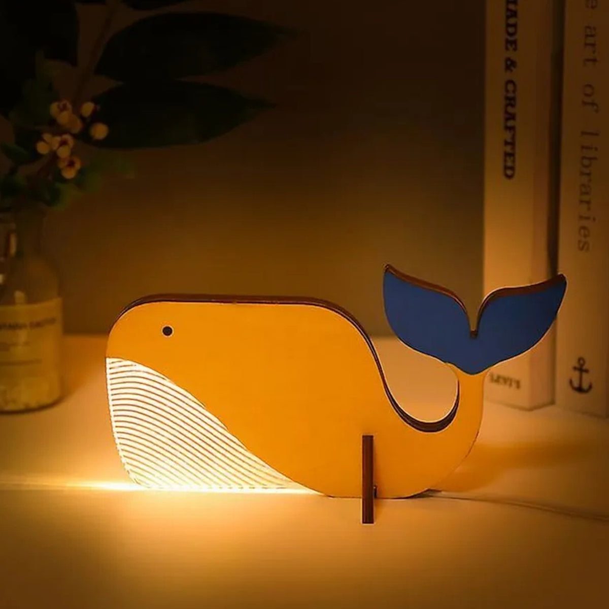 Veilleuse baleine océan de rêves