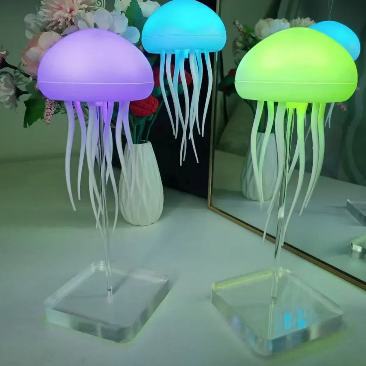 Veilleuse LED méduse