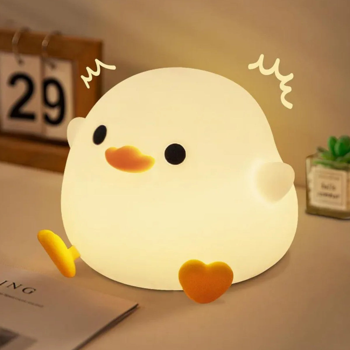 Veilleuse enfant canard