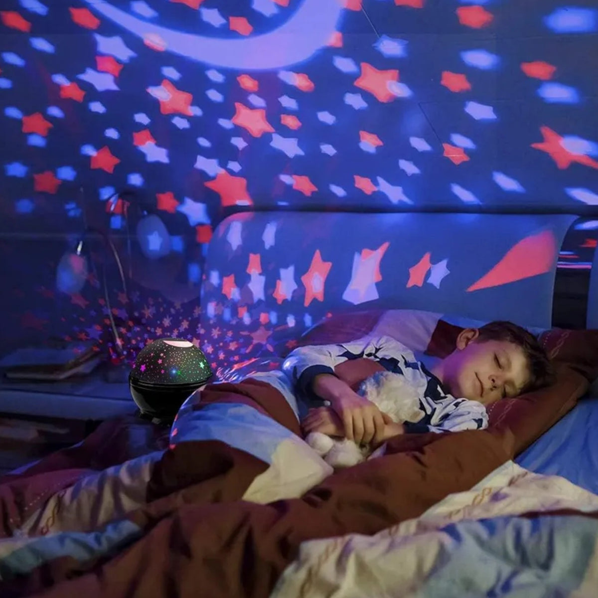 Veilleuse projection nuit étoilé
