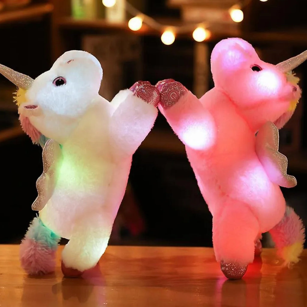 Veilleuse licorne peluche