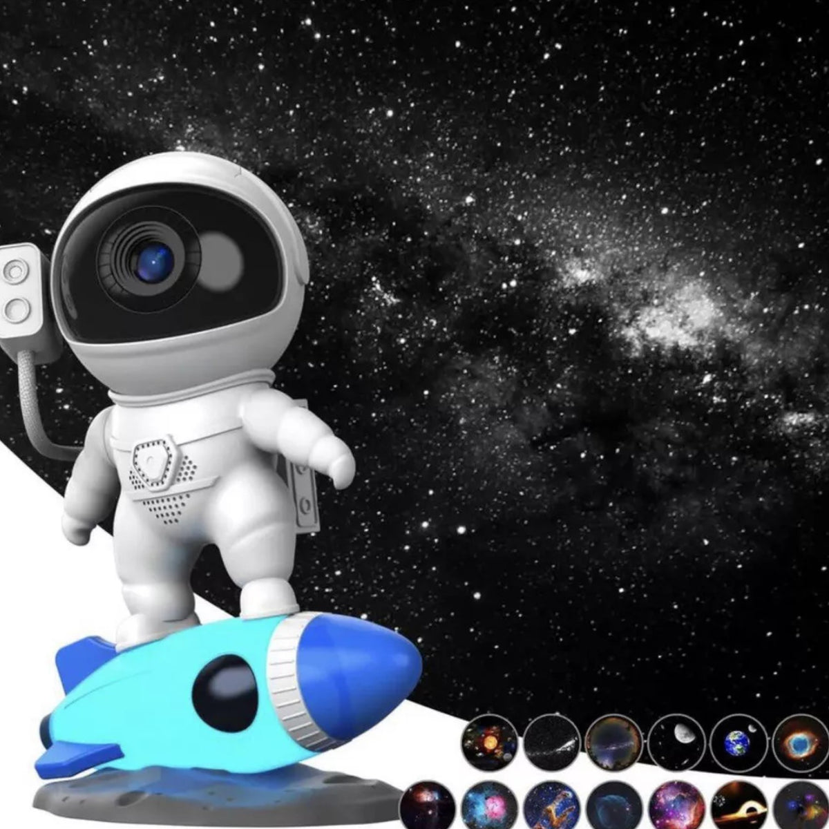 Veilleuse astronaute rocket