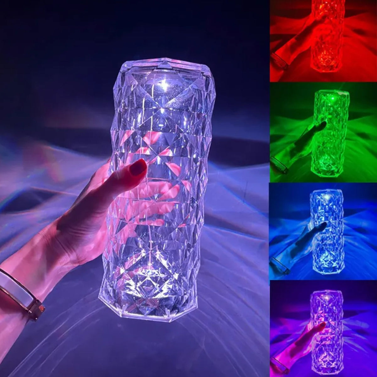 Veilleuse projection effet crystal