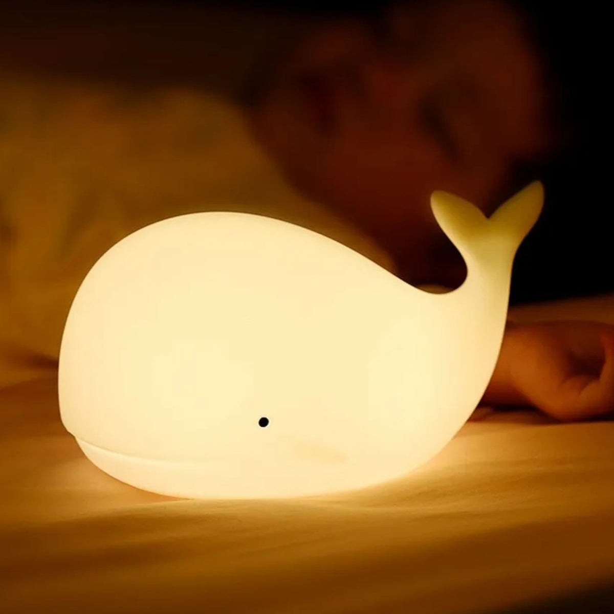 Veilleuse bébé baleine