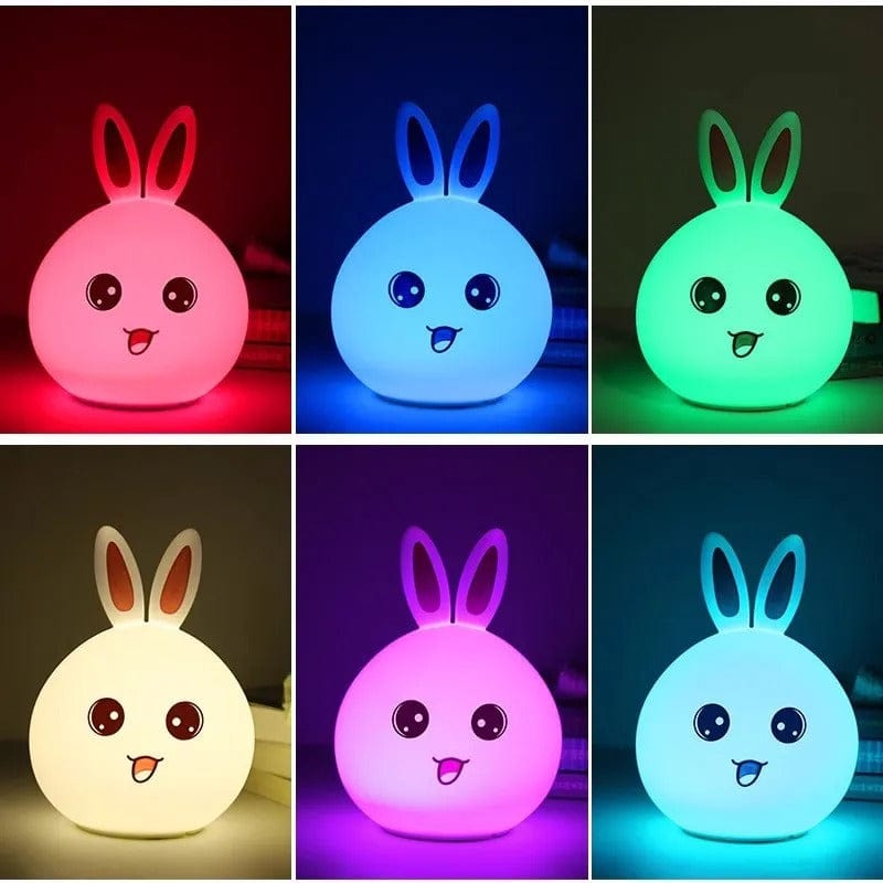 Lapin lumineux veilleuse