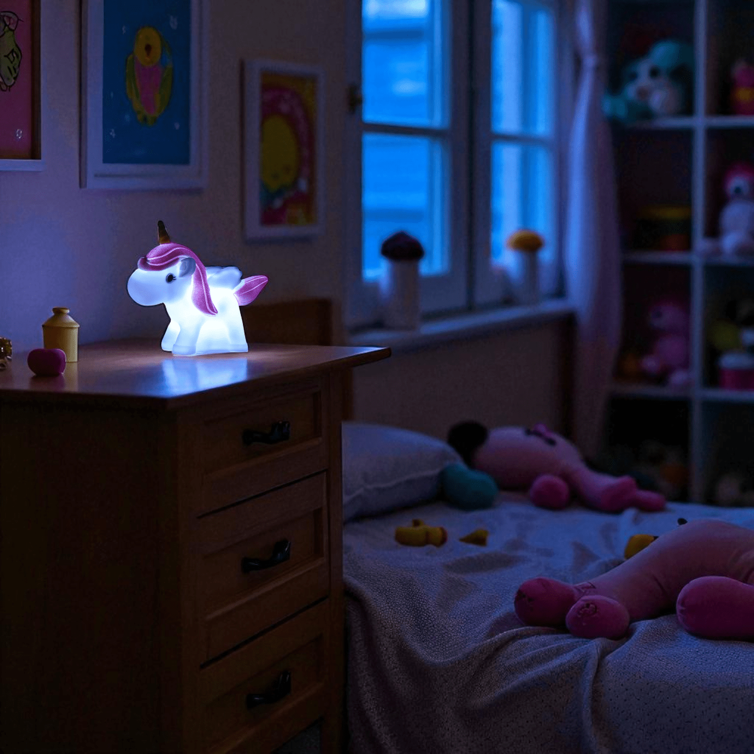 Veilleuse led licorne