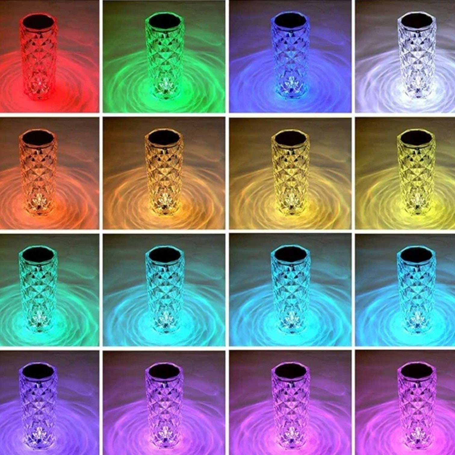 Veilleuse projection effet crystal