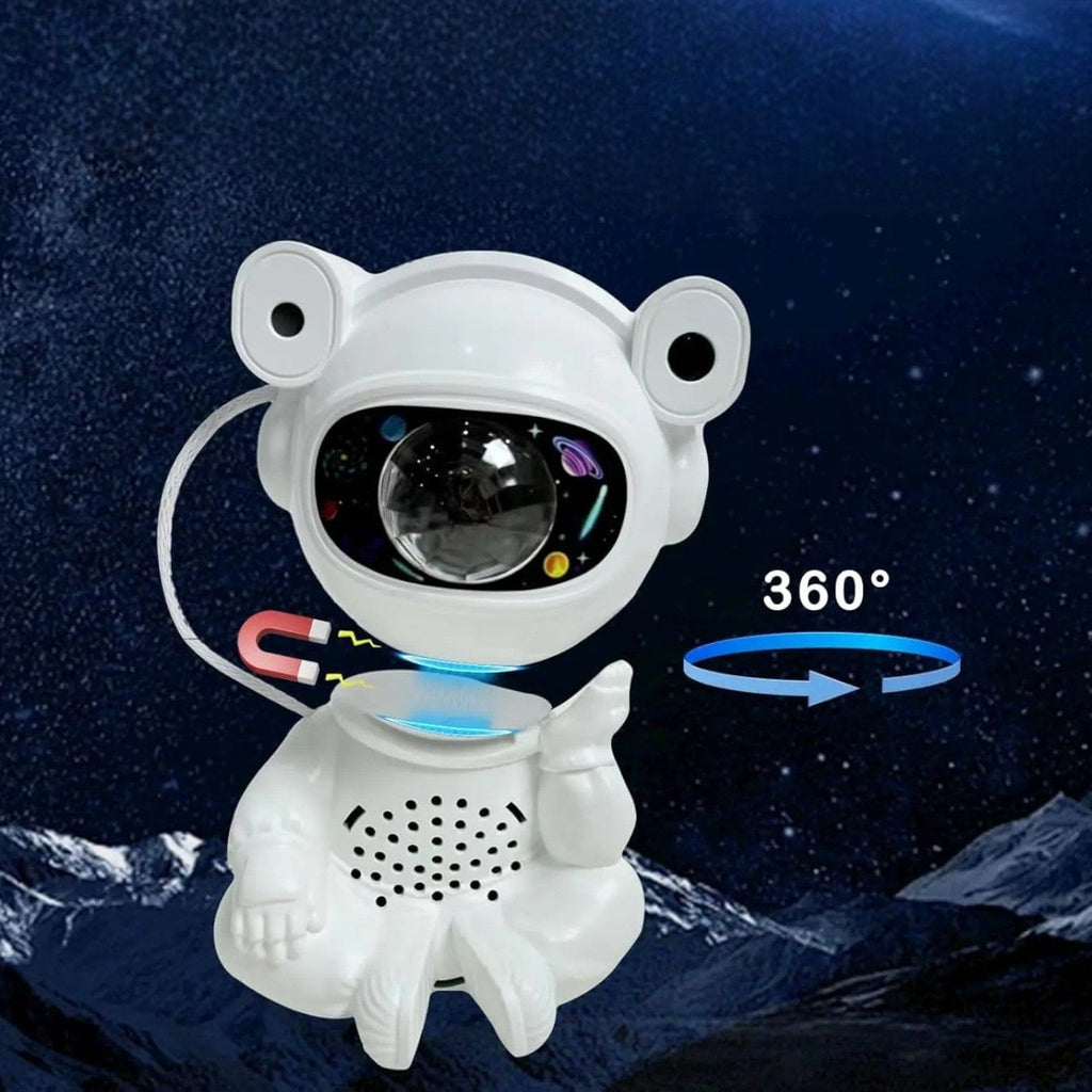 Veilleuse astronaute assis Blanc