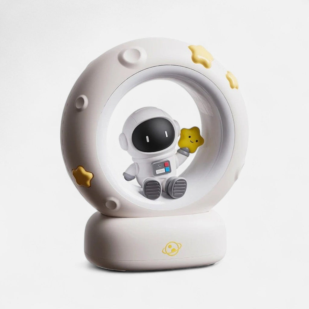 Veilleuse astronaute design Blanc