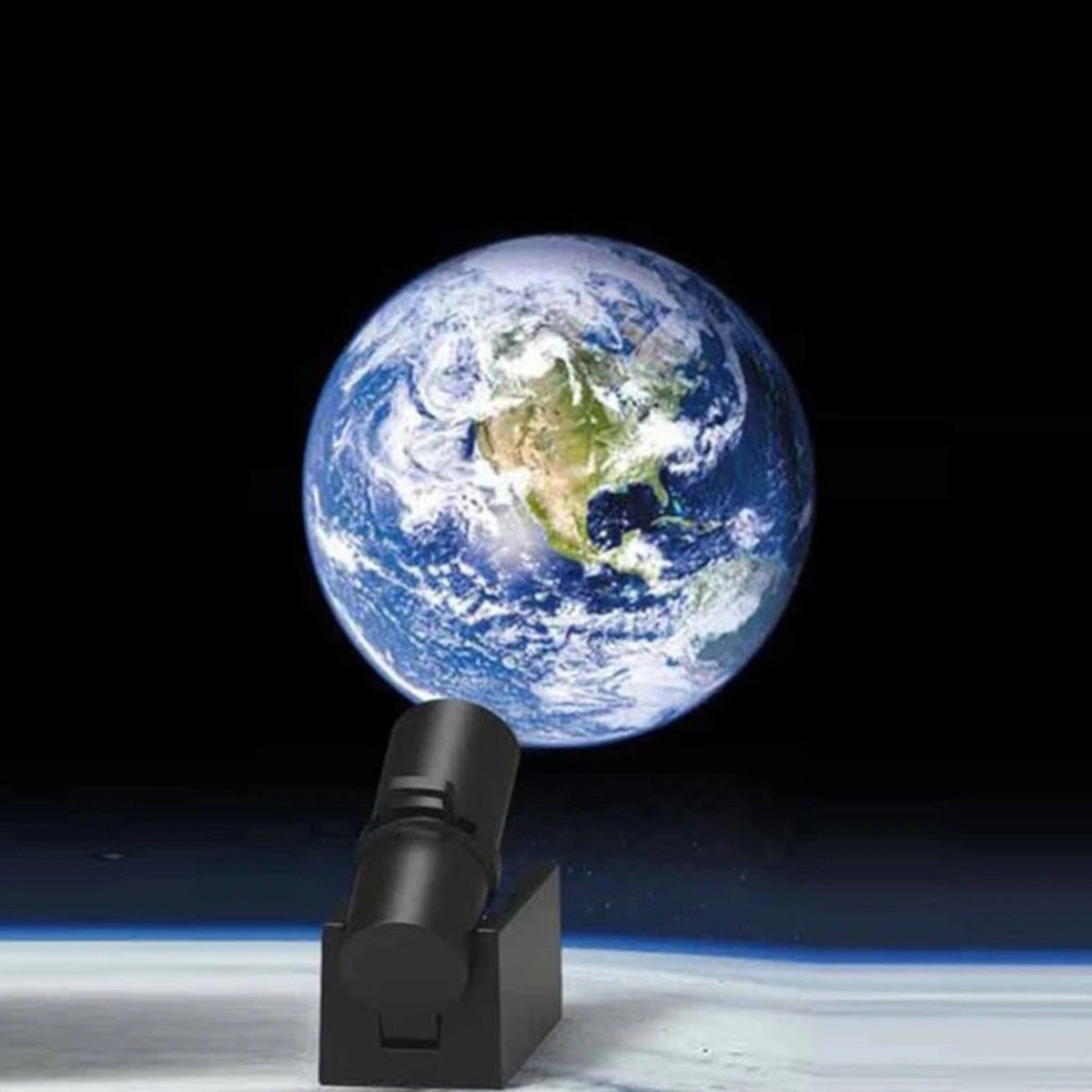 Veilleuse astronaute planète terre