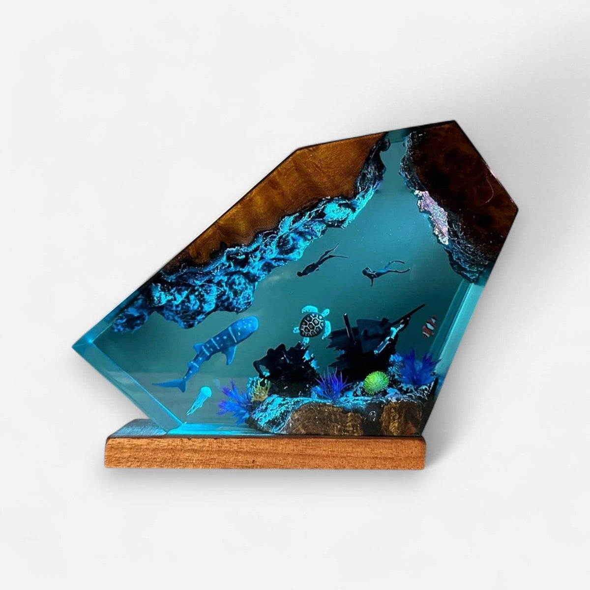 Veilleuse baleine rêve aquatique