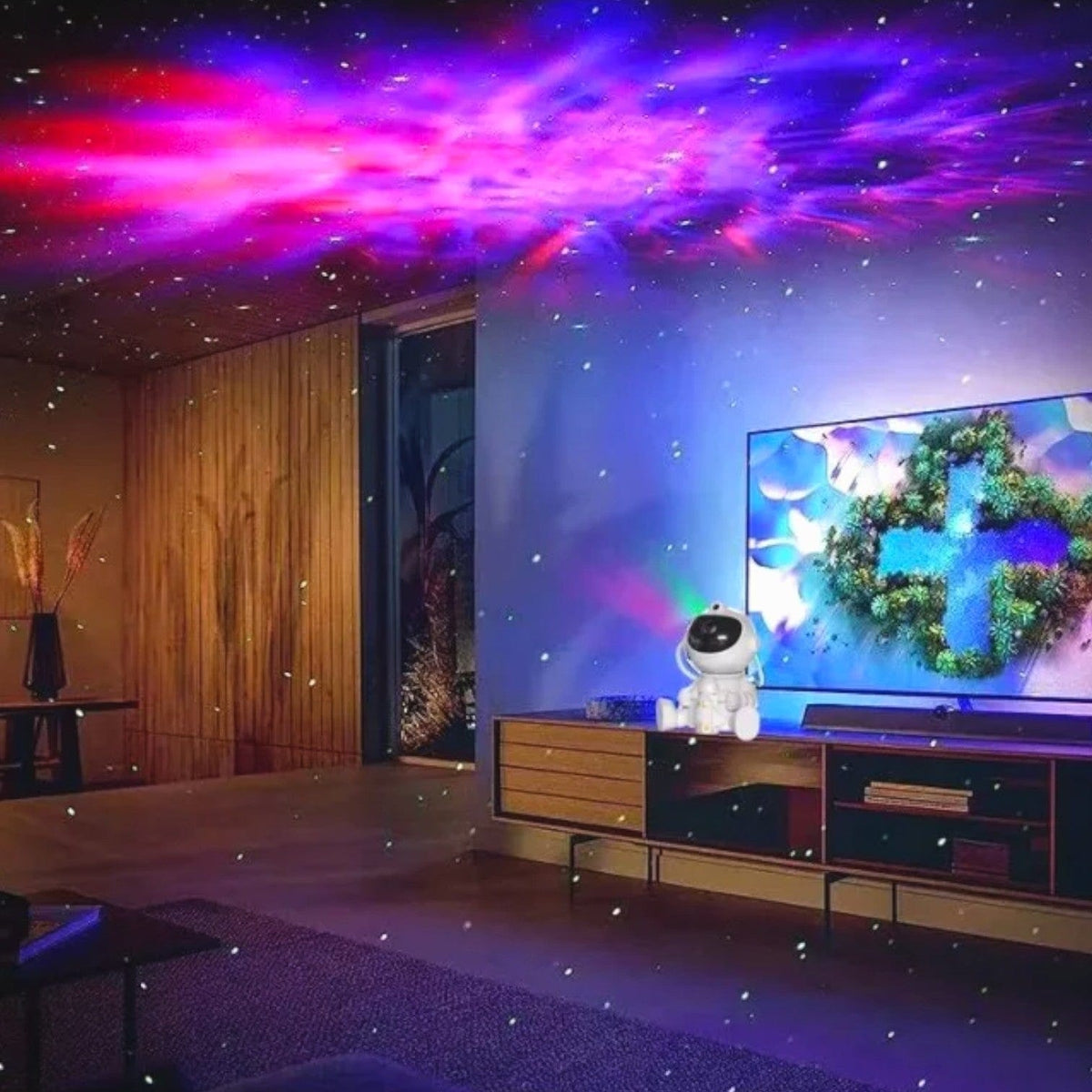 Veilleuse bébé astronaute