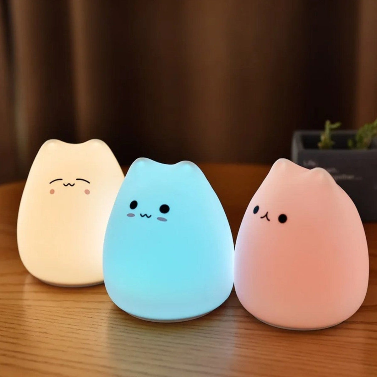 Veilleuse bébé chat