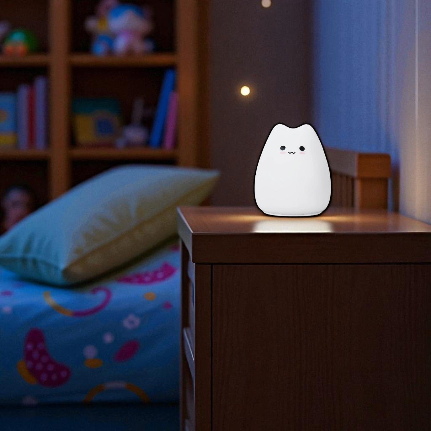 Veilleuse bébé chat