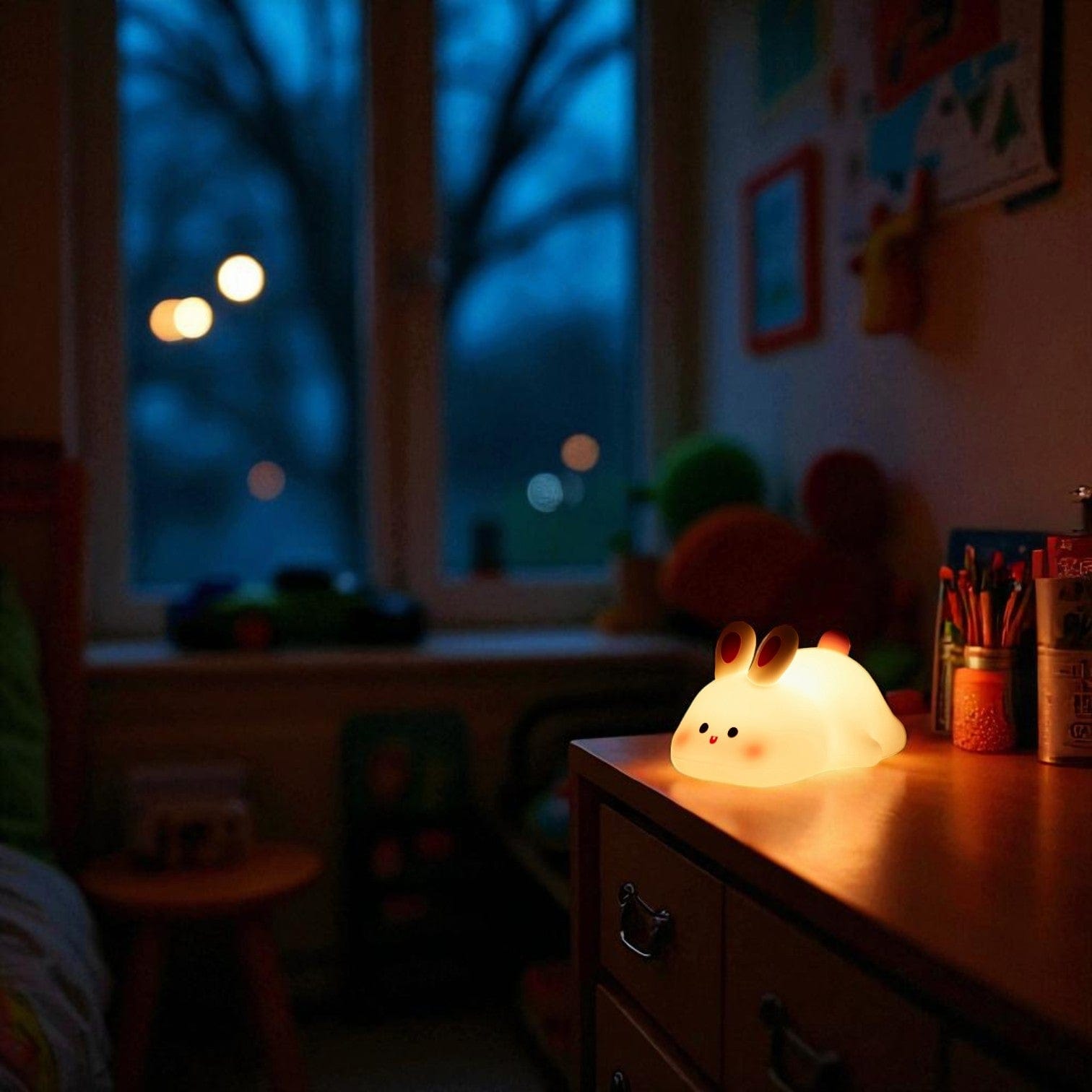 Veilleuse bébé lapin