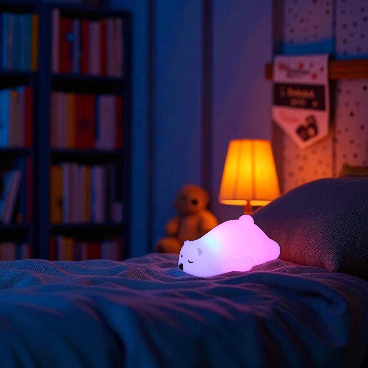 Veilleuse bébé ours