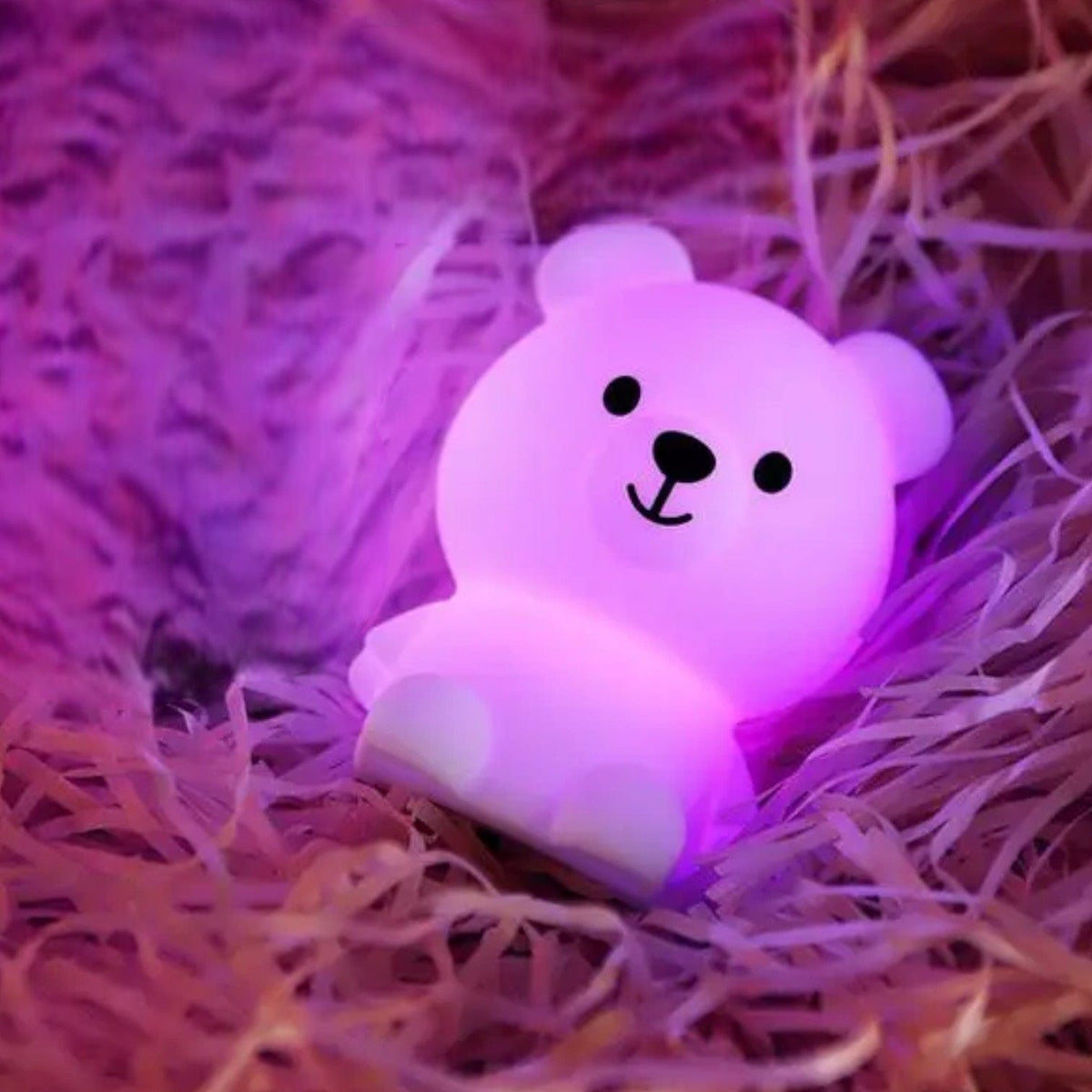 Veilleuse bébé ours brun