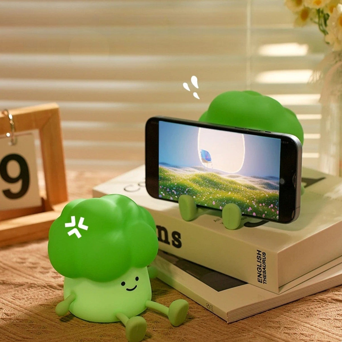 Veilleuse brocoli vert