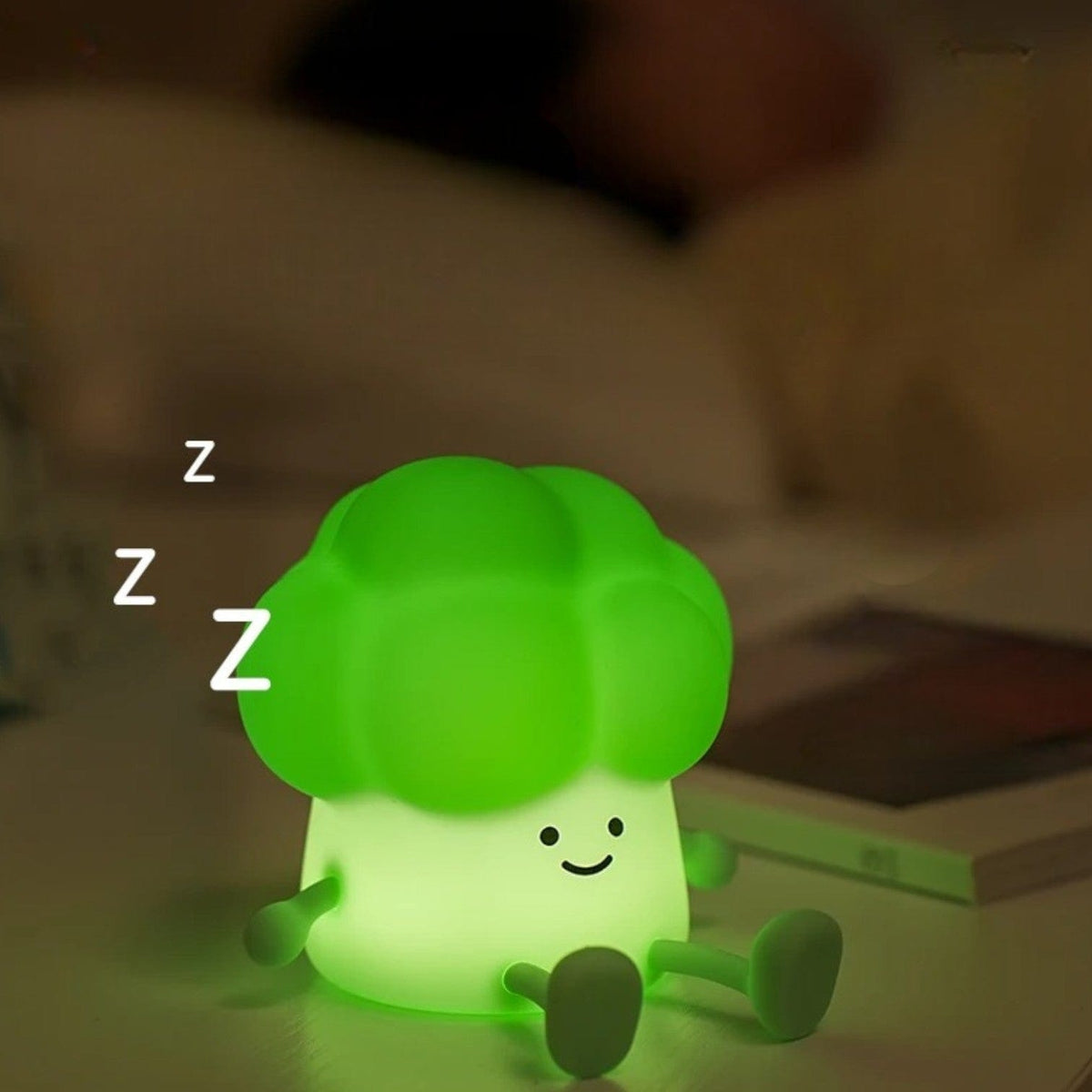 Veilleuse brocoli vert